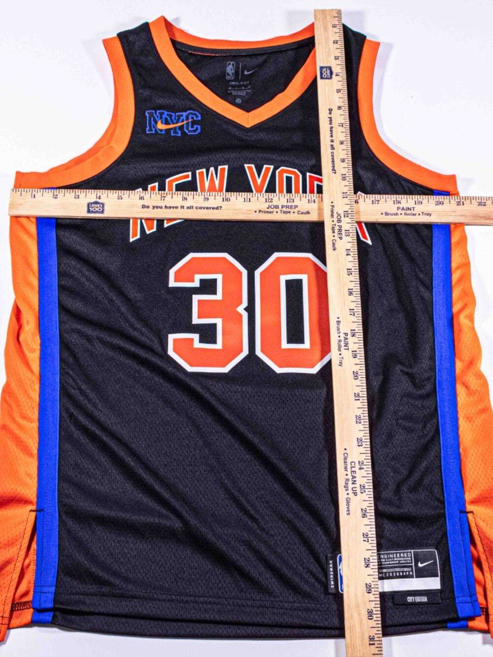 Nike Julius Randle New York Knicks City Edition Jersey DO9603-011 Size 48 Large - Picture 3 of 10